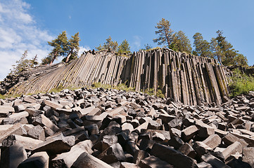 Image showing Devils Postpile