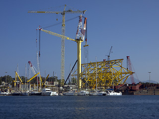 Image showing Structure port of Arbatax Sardinia