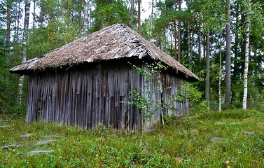 Image showing peat shed