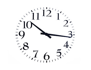 Image showing time is 