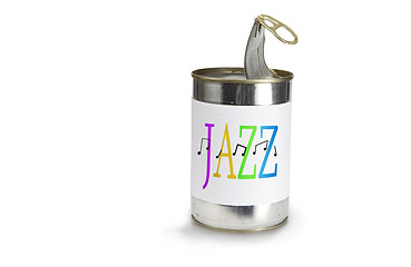 Image showing jazz on a can