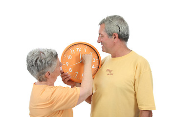 Image showing happy mature couple