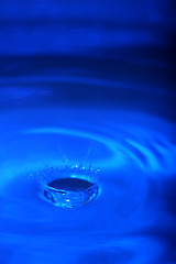 Image showing transparent drops of water, nice beautiful background photo