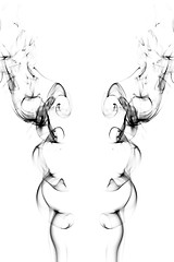 Image showing abstract smoke photo