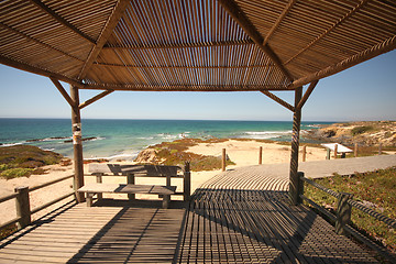 Image showing beautiful spa near the beach, beautiful & healthcarephoto