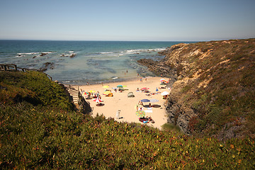 Image showing coast in the summer
