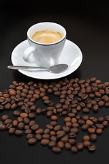 Image showing coffee breakfast