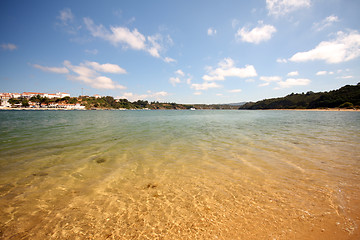 Image showing coast in the summer