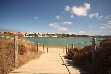 Image showing coast in the summer