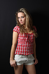 Image showing casual young woman