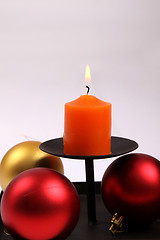 Image showing beautiful christmas decoration, decoration photo