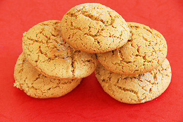 Image showing Oatmeal cookies