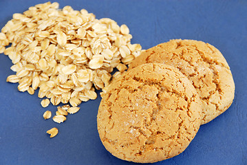 Image showing Oatmeal cookies