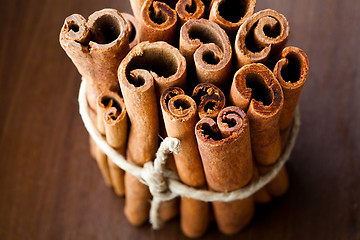 Image showing Cinnamon sticks