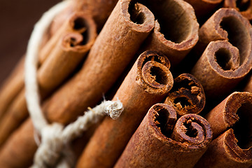 Image showing Cinnamon sticks