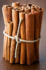 Image showing Cinnamon sticks