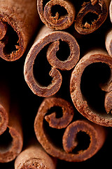 Image showing Cinnamon sticks