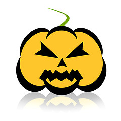 Image showing Halloween Pumpkin