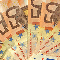 Image showing Euro note