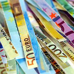 Image showing Euro note