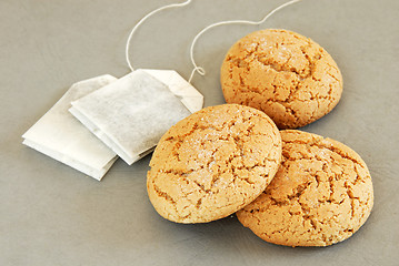 Image showing Oatmeal cookies