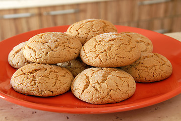 Image showing Oatmeal cookies