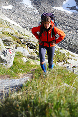 Image showing Trekking