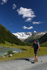 Image showing Trekking