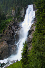 Image showing Krimml waterfalls