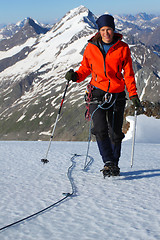 Image showing Glacier walk