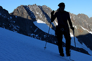 Image showing Mountaineering