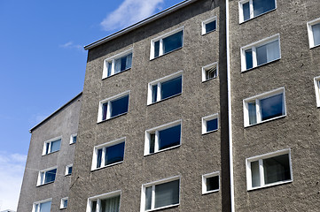 Image showing City apartment house