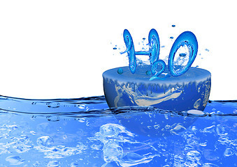 Image showing Water background