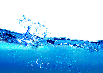 Image showing Water splashing
