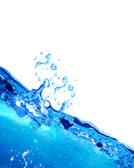 Image showing Water splashing