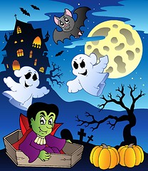 Image showing Scene with Halloween theme 2