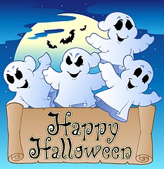 Image showing Theme with Happy Halloween banner 2