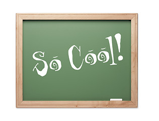 Image showing So Cool! Green Chalk Board Kudos Series