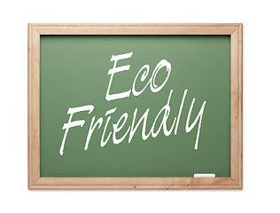 Image showing Eco Friendly Green Chalk Board Series
