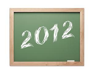 Image showing 2012 Green Chalk Board