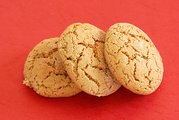 Image showing Oatmeal cookies