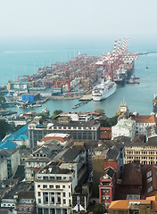 Image showing Colombo harbor