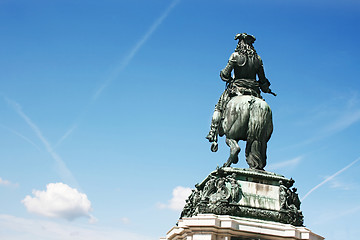 Image showing statue of  emperor Franz Joseph I 