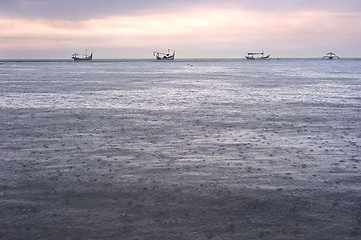 Image showing Fishing boats