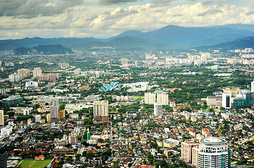 Image showing  Kuala Lumpur at sunse