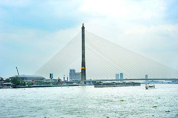 Image showing Rama VIII Bridge