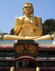 Image showing Goldem Temple in Bandulla