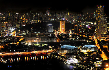 Image showing Singapore at Night
