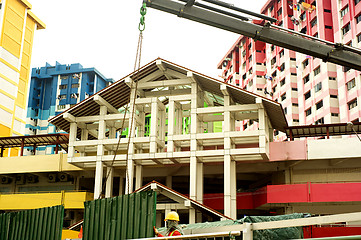 Image showing Construction activity