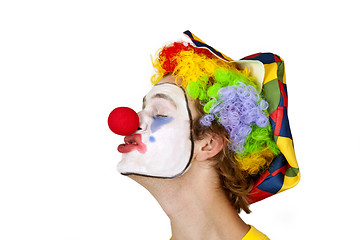 Image showing Colorful Clown